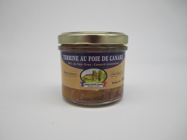 Terrine au foie de canard 30% - Château Semens - 95g